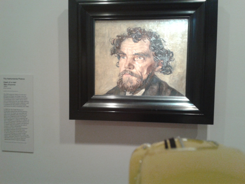 apparently this is not a van Gogh , but is called “head of a man”